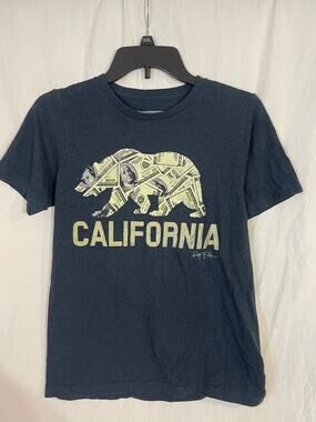 Ring of Fire boys large California graphic tee